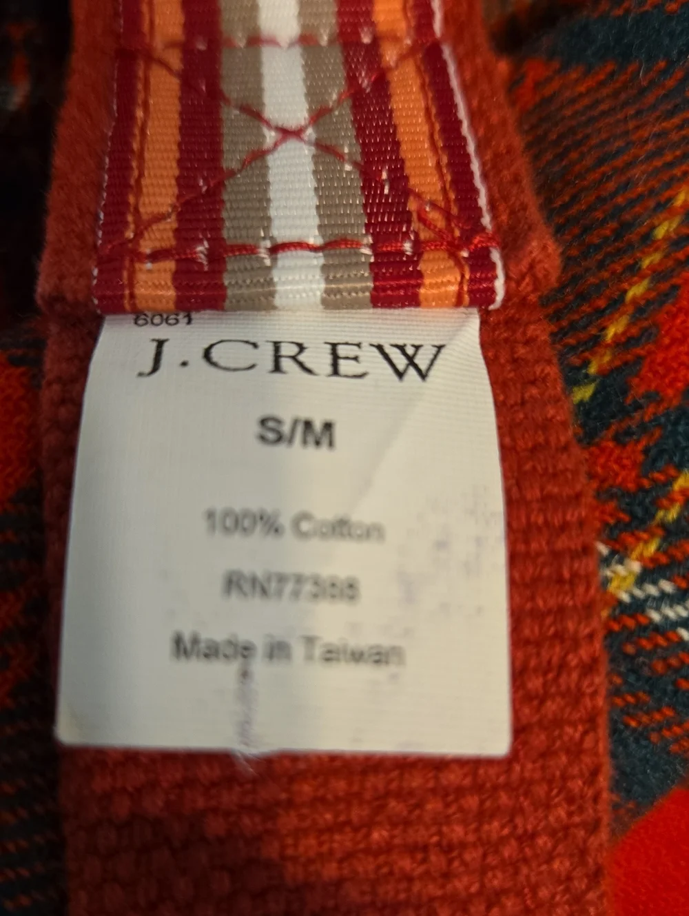 J Crew Striped Preppy Webbed Belt Sz S/M - Picture 4 of 4